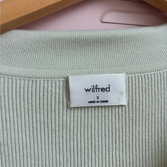 Wilfred Light Green Button Down Shirt - Picture 2 of 3